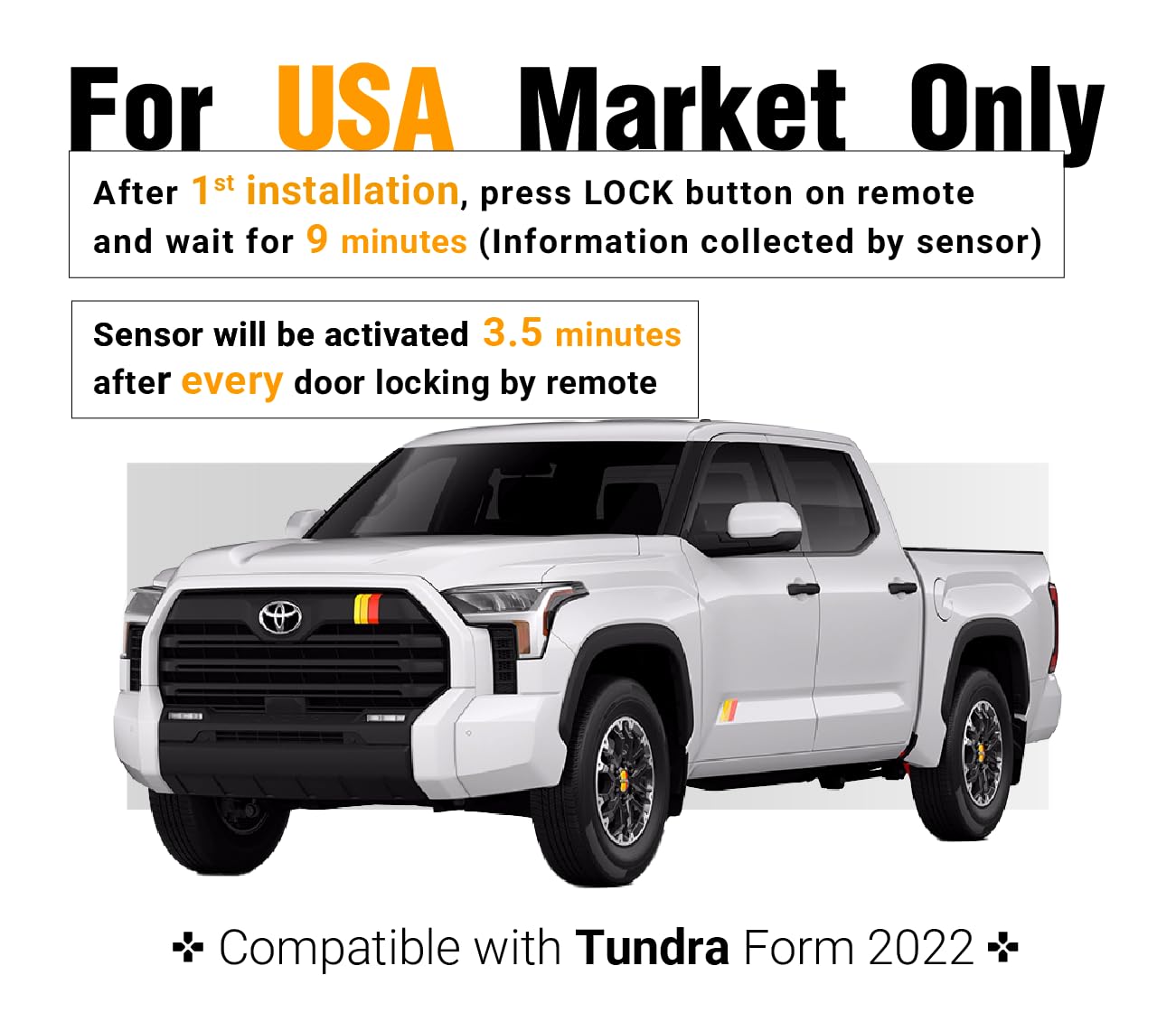 Protect-X Smart Sensor for Tundra 2026 2025 2024 2023 2022 Wheel